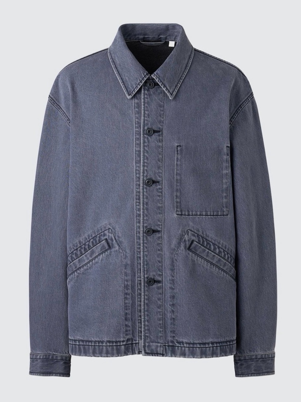 NWT Uniqlo U Oversized Color Denim Jacket